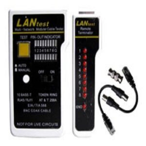 TESTER LAN CABLE ΜΕ ΤΗΛΕΦ.+BNC+ΔΙΠΛΟ DISPLAY 12-25-055 COMP