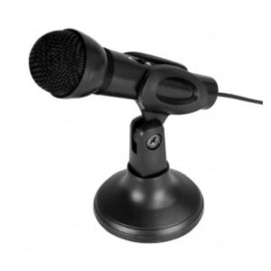 Μικρόφωνο H/Y Media-Tech MT393 Μαύρο με διακόπτη λειτουργίας και αποσπώμενη Βάση Στερέωσης