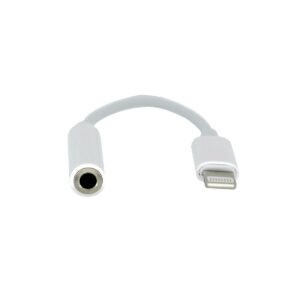 Αντάπτορας Handsfree Ancus HiConnect Lightning σε 3.5mm Θηλυκό Λευκό Bulk 25927