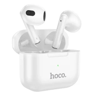 Wireless Hands Free Hoco EW30 Intelligent V5.3 300mAh με Εναλλαγή Master/Slave και 3.5 Ώρες Ομιλίας Λευκά