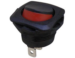 ΔΙΑΚΟΠΤΗΣ ΚΟΥΝΙΑΣ (ROCKER) MINI ΧΩΡΙΣ ΛΥΧΝΙΑ ON-OFF 10A/250V 2P R13-135A2 ΜΑΥΡΟ SCI