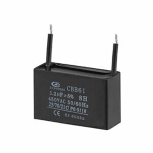 ΠΥΚΝΩΤΗΣ ΠΟΛΥΠΡΟΠΥΛΕΝΙΟΥ ΑΝΕΜΙΣΤΗΡΩΝ ΚΑΛΩΔΙΟΥ 1.2μF 450VAC CBB61 CBB