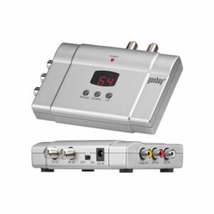 goodbay HF-2 Modulator στερεοφωνικό με LED Display, VHF: 2 … 4 - 5 ... 12, S Band: S11 ... S41, UHF: 21 ... 69