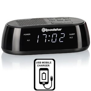 Ράδιο-ρολόι USB Fast Charge CLR-2477