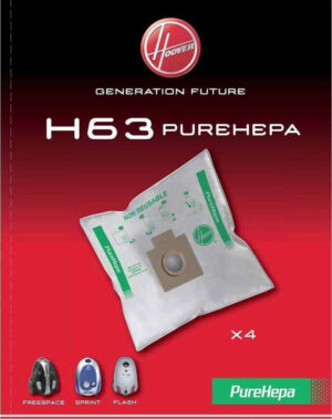 H63 ΣΑΚΟΥΛΕΣ ΣΚΟΥΠΑΣ HOOVER PURE ERA MICROFIBER BAG