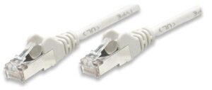 ANGA 10m UTP CAT6e Patch Cable Straight Λευκό CCA