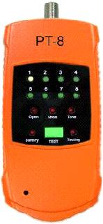 PT-8 ΟΡΓΑΝΟ 8 ΘΕΣΕΩΝ ΑΝΑΓΝΩΡΙΣΤΗΣ  COAX CABLES