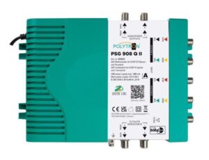 PSG 908 Q II Πολυδιακόπτης 9/8 ACTIVE(2 Δορυφόροι+ Επίγεια-8 Εξόδους) POLYTRON
