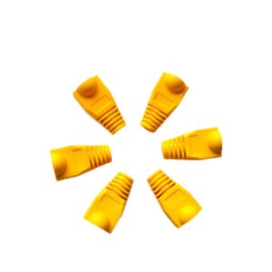 ANGA PS-N075Y6 ΚΙΤΡΙΝΟ ΓΙΑ CAT6  ΠΡΟΣΤΑΤΕΥΤΙΚΟ ΚΑΛΥΜΜΑ