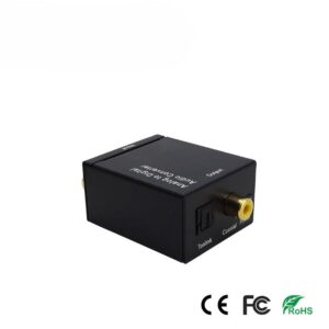 ANGA PS-A3005 Μετατροπέας Stereo RCA σε Ψηφιακό Ήχου Toslink ή Coaxial (περιλαμβάνει τροφοδοτικό 5V/1A)