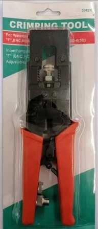 KF5-TOOLS-02 ΠΕΝΣΑ PROFESSIONAL ΣΥΜΠΙΕΣΗΣ RG58,RG59,RG6 ΓΙΑ F,BNC,RCA