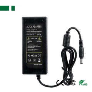 ANGA CP1206-5A 12V / 5A / 60W Ενισχυμένο Σταθεροποιημένο τροφοδοτικό, Εμπεριέχεται διακλαδωτής καλωδίου τροφοδοσίας 1/8, με βύσμα 5,5mm/2,5mm
